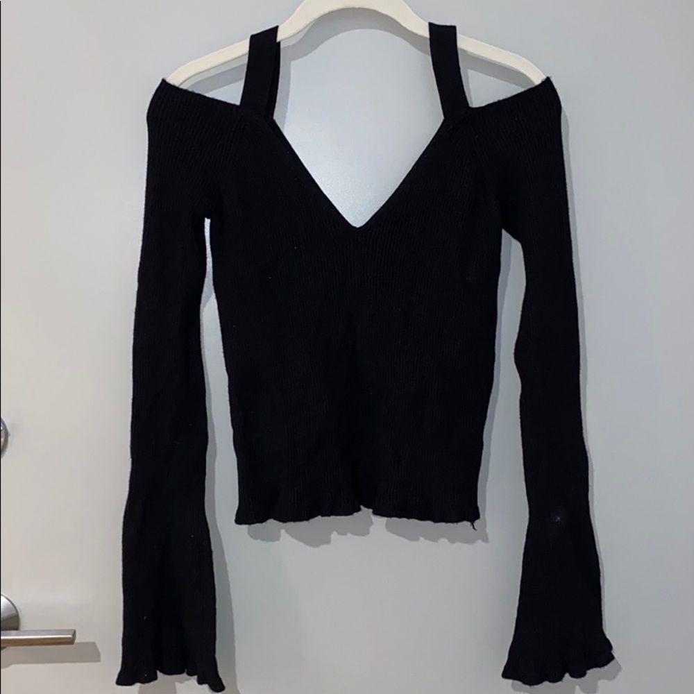 L.A Hearts off the shoulder long sleeve